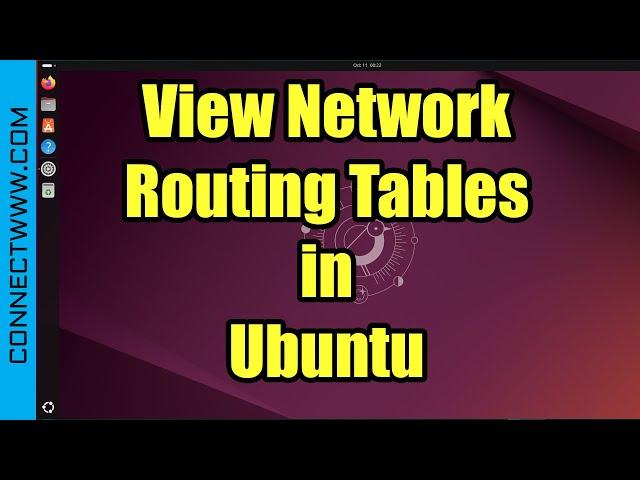 How to View Network Routing Tables in Ubuntu