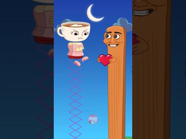 Cappucina Ballerina hate Tung Tung Love  #tungtungtungsahur  #animationmeme #parody  #funnycartoon