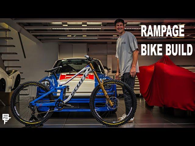 CUSTOM REDBULL RAMPAGE BIKE BUILD!