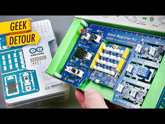 Arduino Unboxing: Arduino Sensor Kit vs Grove Beginner Kit