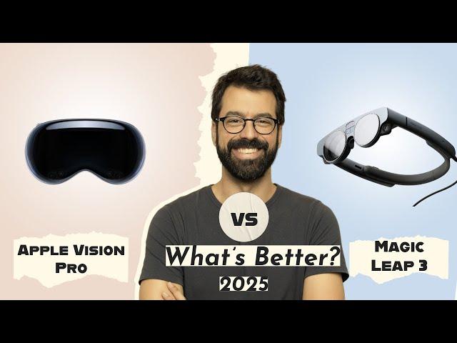 Apple Vision Pro VS Magic Leap 2 AR Battle 2025 (Whats Better?)