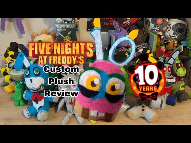 FNAF Custom Plush Review (FNAF 10th Anniversary Week)