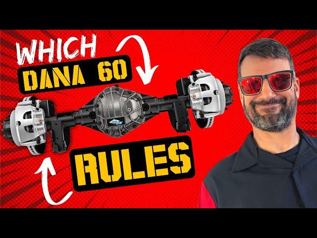 Don't Get DANA 60 Axles Until YOU Watch This Video! - Axle Comparison