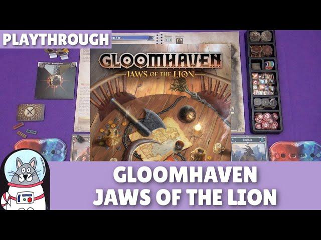 Gloomhaven: Jaws of the Lion | Scenario 1 Playthrough | slickerdrips