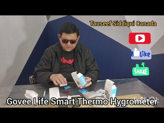 060-Govee life Smart Thermo Hygrometer, Unboxing, Device review and setup.Model H5103 & H5075