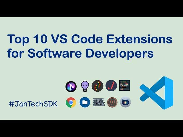 Top 10 VS Code Extensions for Software Developers