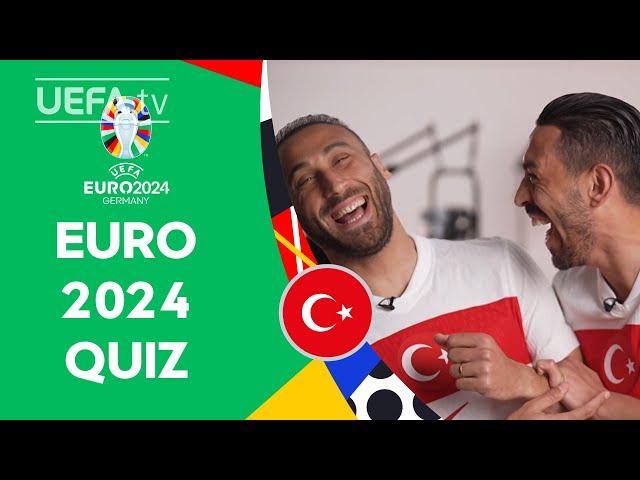 Türkiye EURO 2024 QUIZ ft. CENK TOSUN & CAN KAHVECI