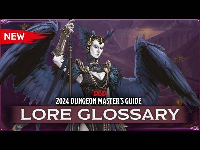 Lore Glossary | 2024 Dungeon Master's Guide | D&D