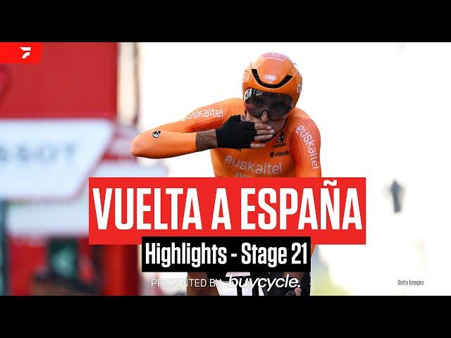 Vuelta a España 2024 Stage 21 Highlights