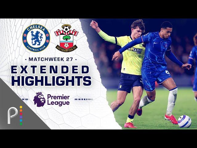 Chelsea v. Southampton | PREMIER LEAGUE HIGHLIGHTS | 2/25/2025 | NBC Sports