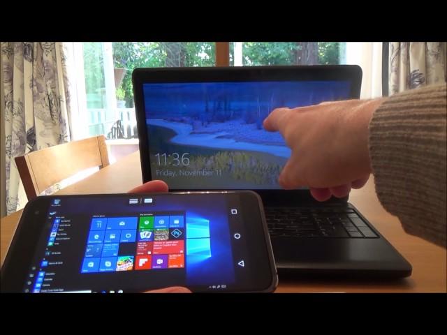 How to CAST Laptop / PC to Mobile Cell Phone. View your home computer from your phone.