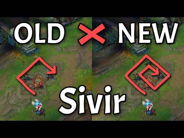 Sivir REWORK: OLD vs. NEW (Side by Side)