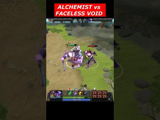 ALCHEMIST vs FACELESS VOID short #shorts #dota2