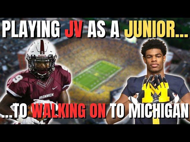 From Playing On JV As A Junior To Walking On To Michigan... My High School Recruiting Story