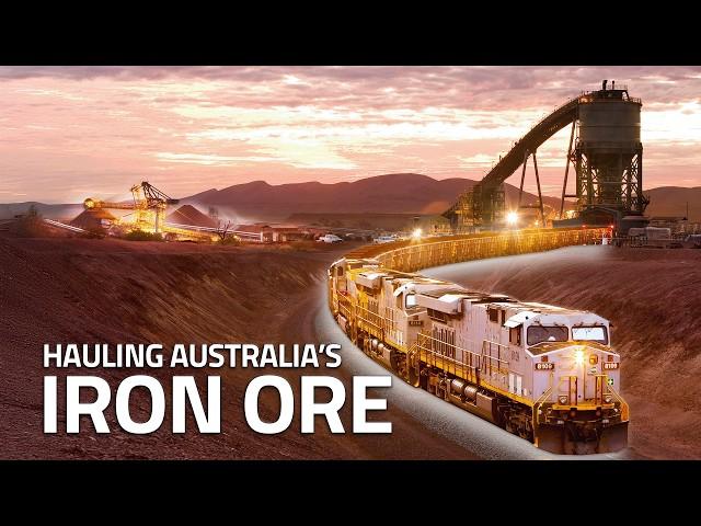 How Australia Ships One Million Tons of Iron Ore Daily!