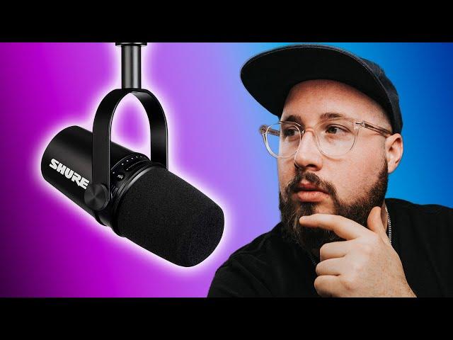 Best Mic for YouTube Videos 2022 - Shure MV7 Review