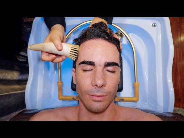 ASMR: I Was Asleep in Minutes!  Thai Sleep Salon Head Water Massage