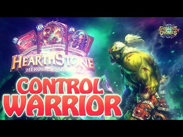 Hearthstone - Тестим колоду Воина (GvG control warrior)