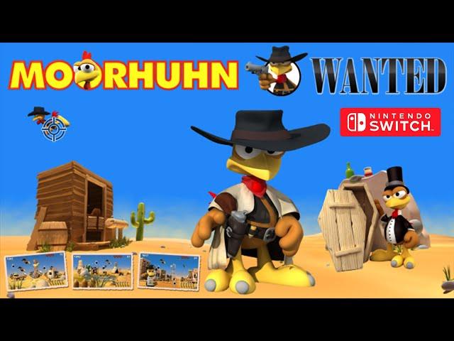 Moorhuhn Wanted Gameplay Nintendo Switch