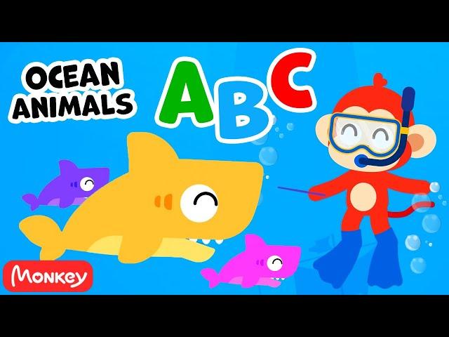 ABC Learning for Toddlers  ABC Song for Baby  Monkey Junior Play & Learn