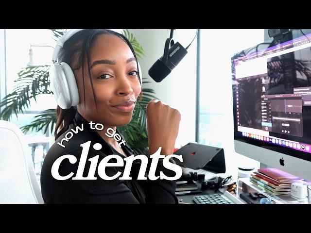 How To Get Clients in 2024 | Become A Freelance Graphic Designer