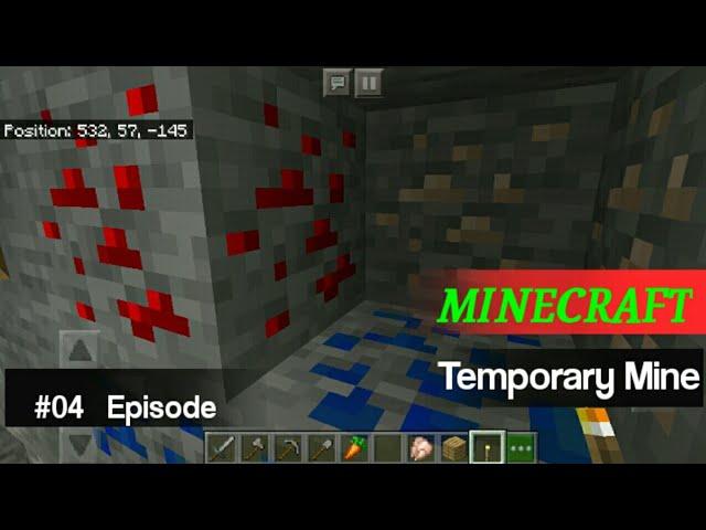 MINECRAFT #4 Episode Temporary Mine |that boy|