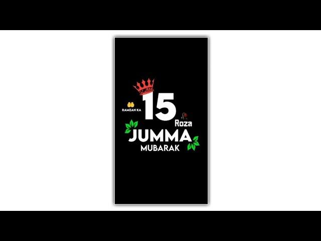 Ramzan Ka 15 Roza Mubarak || Ramzan Ki 15 Sehri Mubarak Status || Ramzan Ka 3rd #jummamubarak Status