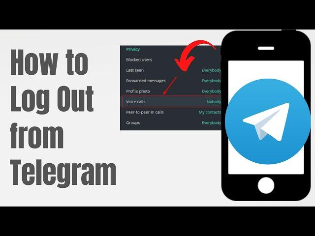 How to Log Out of Your Telegram Account (Android)