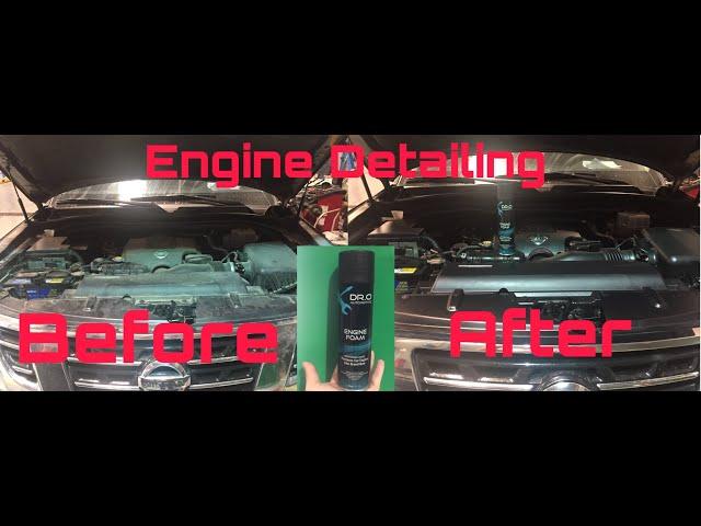 Engine detailing using DR.O Engine Foam