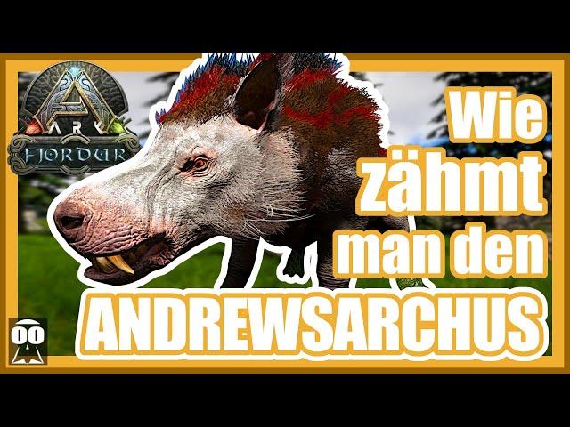 Andrewsarchus zähmen + Fähigkeiten - ARK Fjordur