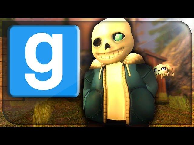 Gmod Undertale Hide and Seek: Sans Boss Fight Mod! (Garry's mod Sandbox Funny Moments)
