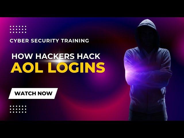 How Hackers Hack AOL Email Account Logins