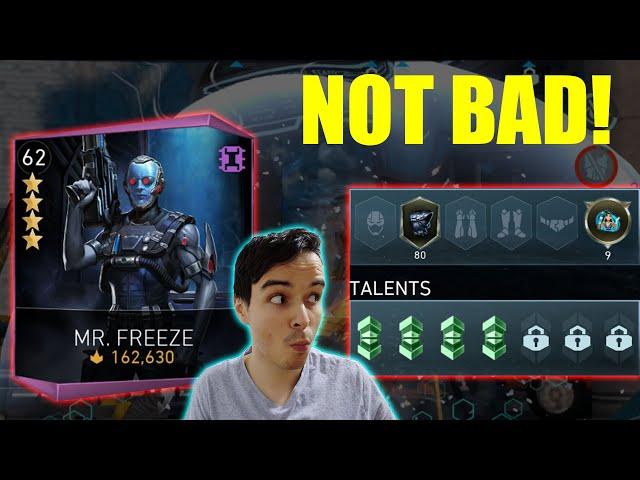 Perfect Build 1 Gear Mr Freeze Peak Performance Injustice 2 Mobile