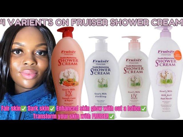 Fruiser Double Moisturizing Shower Cream/cheap body wash to effectively brighten,soften & firms skin