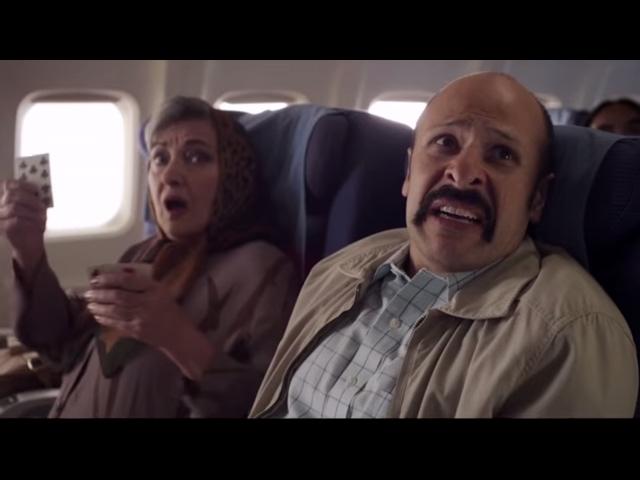 Jimmy Vestvood: Amerikan Hero - Plane Scene (ft. Maz Jobrani) #travelban