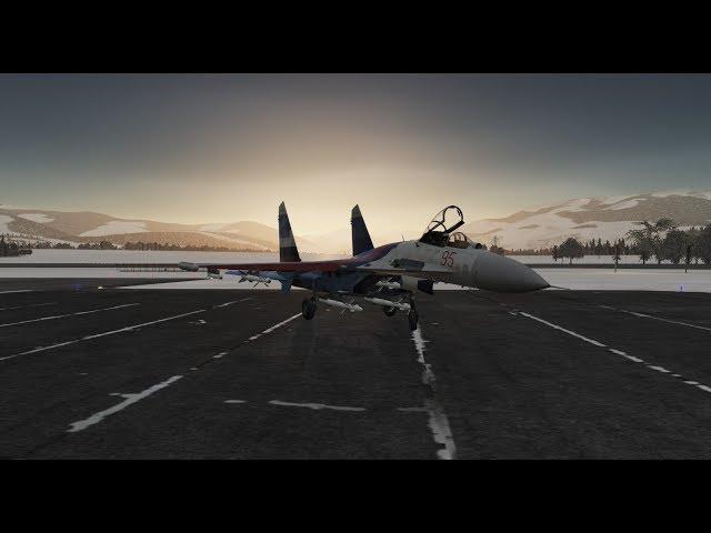 DCS World - Su-27 first flight