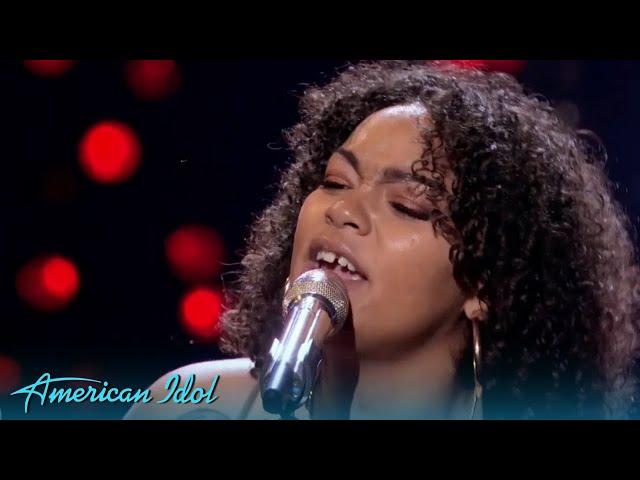 Lady K INSPIRES US ALL With Her Showstopper Performance And Story ON American Idol!