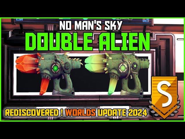 No Mans Sky - Ultra Rare Double Alien Multitools - S Class - REDISCOVERED WORLDS UPDATE 2024