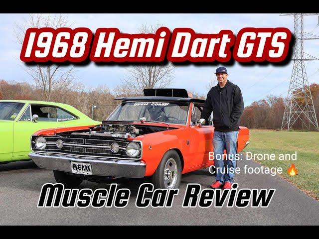 1968 HEMI Dart GTS: Muscle Car Review: Plus, drone and cruise footage