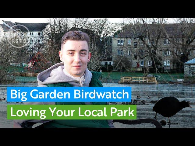 How doing the Big Garden Birdwatch in your local park helps connect to nature