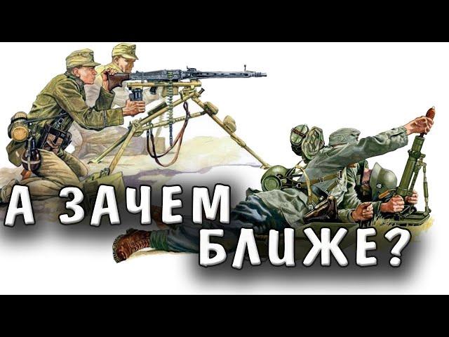 Сказ о том, как МГ и миномёты пол обороны вынесли. Iron Front Arma 3 Red Bear. Жаркий июль 41г.