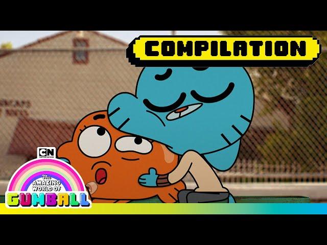 Gumball’s Funniest Compilation!  | Mega Marathon | Cartoon Network