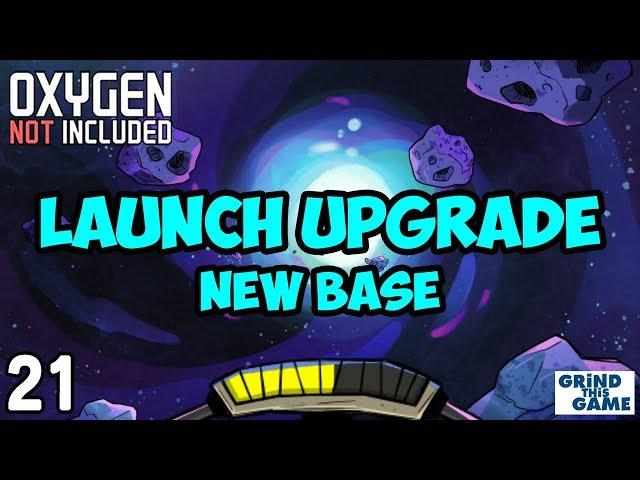 Oxygen Not Included - LAUNCH UPGRADE #21 - Steam Rocket Setup (Arboria Map) [4k]