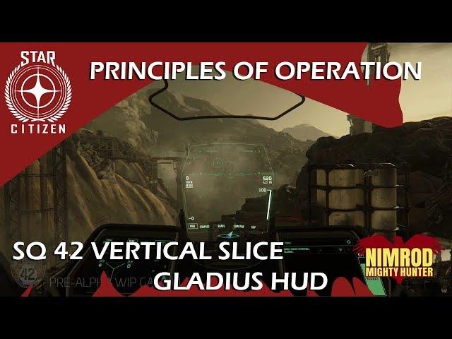 Squadron 42 vertical slice - Gladius HUD - Suggested improvements