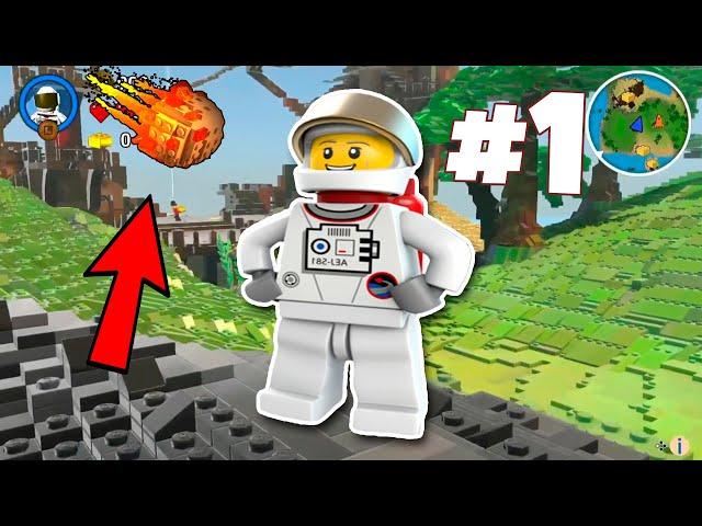 Безграничный мир  LEGO Worlds! 1 серия Лего Ворлдс на канале MiniMax. Игры для детей.