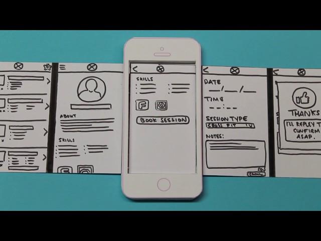 Mobile Application Design : Paper Prototype Video
