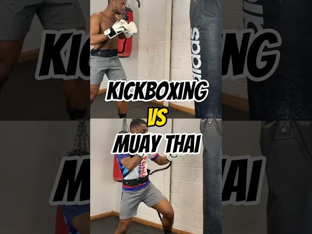 MUAY THAI VS KICKBOXING