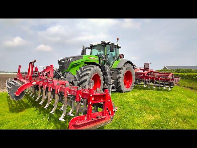 Subsoiling - Preparing Seedbed - Drilling Maize | FENDT 1050 Gen3 - 942 - JD 6R185 | Heavy Clay Soil