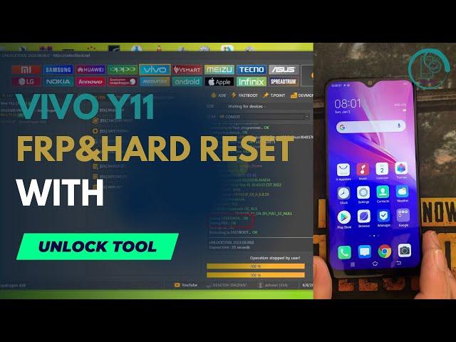vivo y11 PD1930F PD1930CF factory reset+frp bypass unlocktool