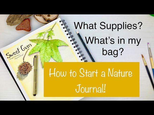 The Basics of Starting a Nature Journal